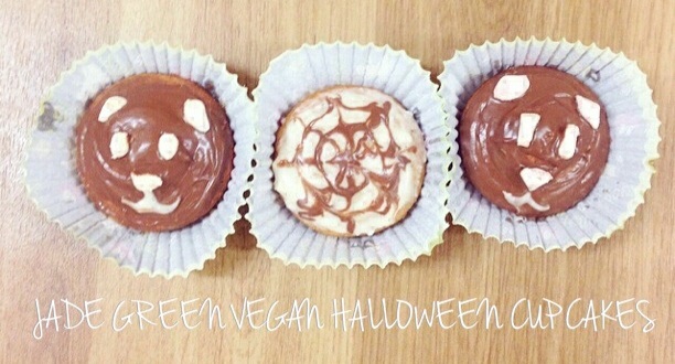 vegan halloween cupcakes